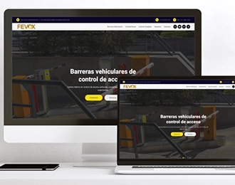 Diseño Landing Pages - Fevox - Barreras Vehiculares