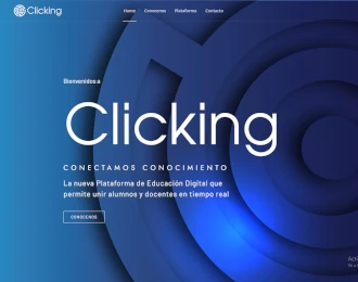 Diseño Landing Pages - Clicking